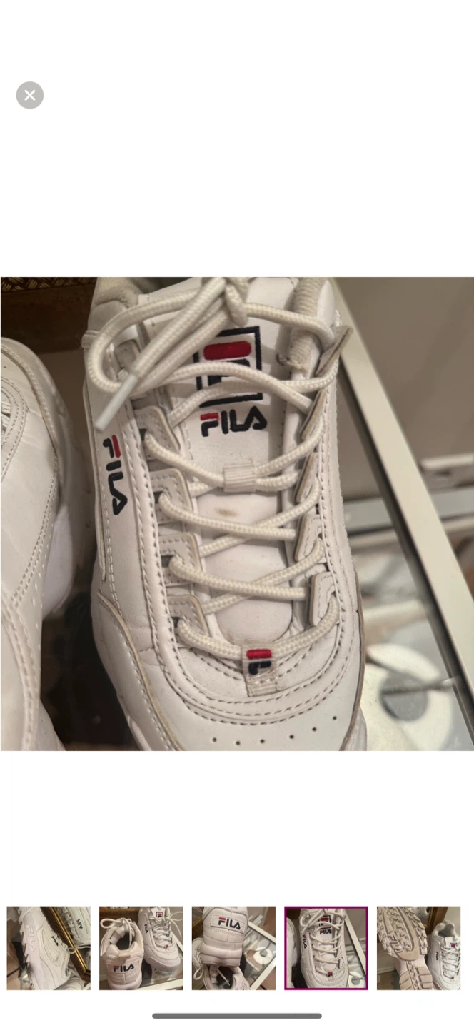 Fila Disruptor White Sneakers - photo 3