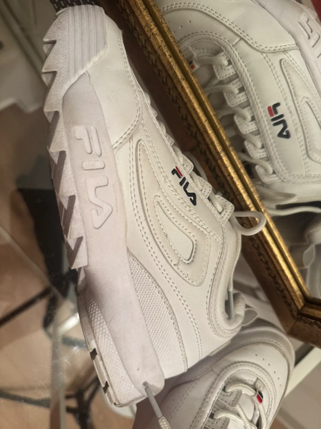 Fila Disruptor White Sneakers thumbnail