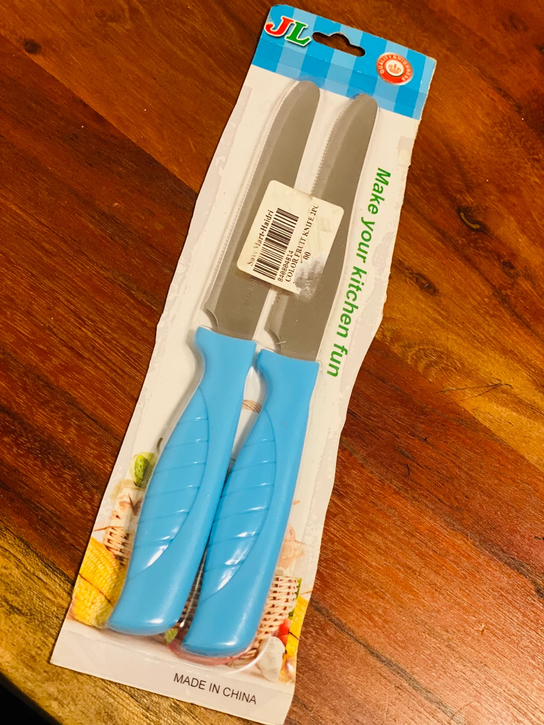 JL Color Fruit Knife Set - New