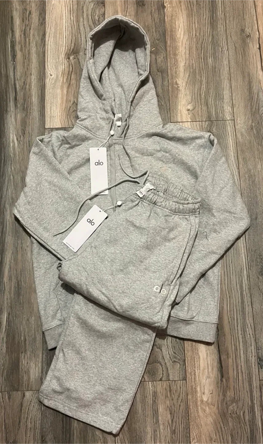 New ALO Grey Matching Set