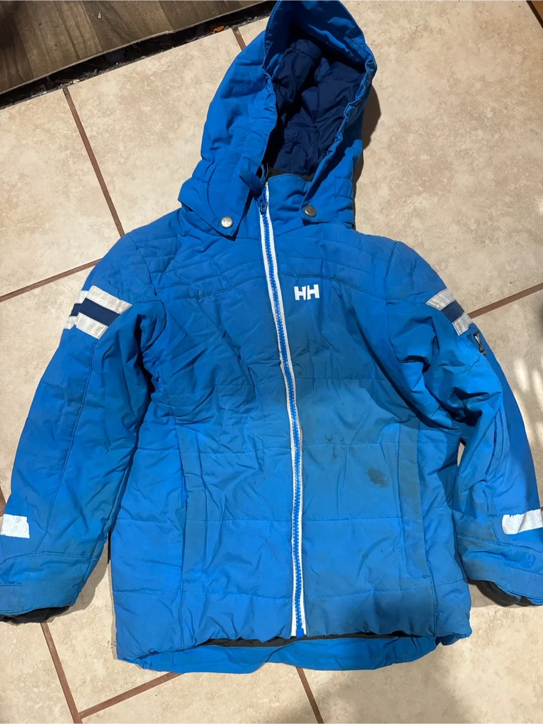 Helly Hansen Blue Winter Jacket size 5 🥕