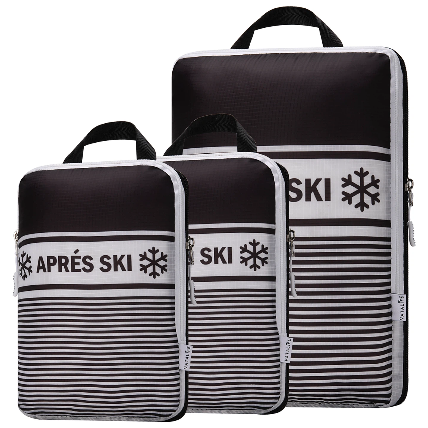Apres Ski 3-Piece Packing Cube Set - Luggage Organizer