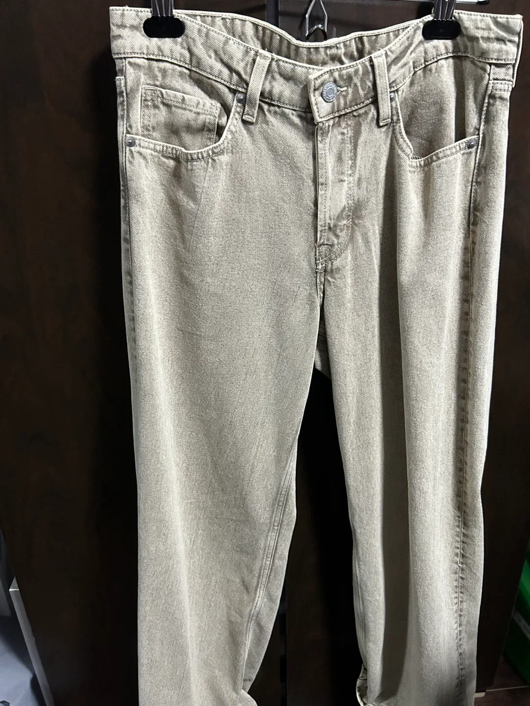 H&M Baggy Wide Leg Jeans - Size 38 (US SIZE 6) thumbnail