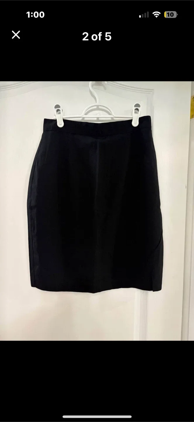Beechers Brook Black Skirt Size 10 thumbnail