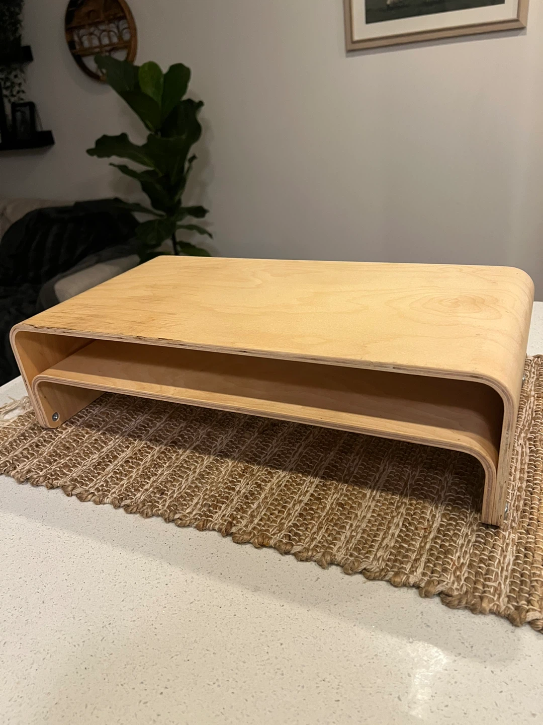 IKEA Vattenkar Laptop/Monitor Stand - Birch