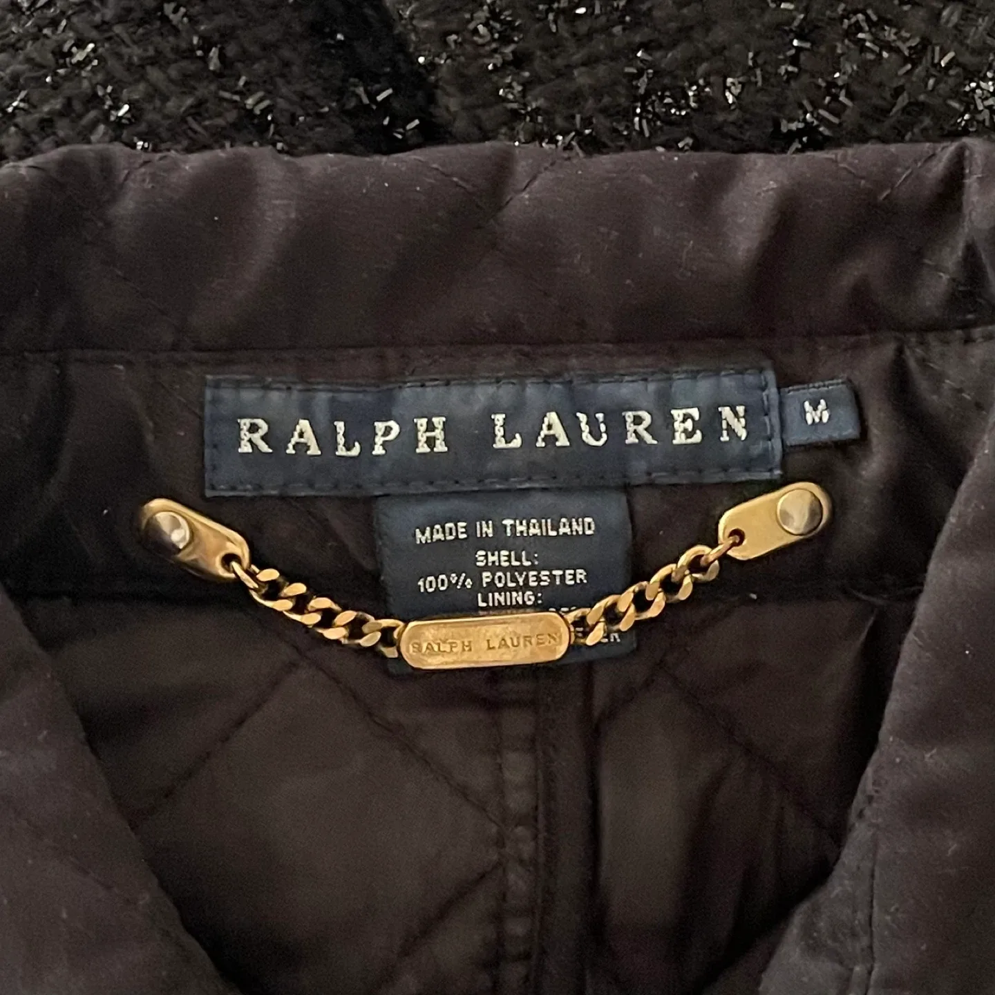 Ralph Lauren Black Quilted Barn Jacket image indicator(5)