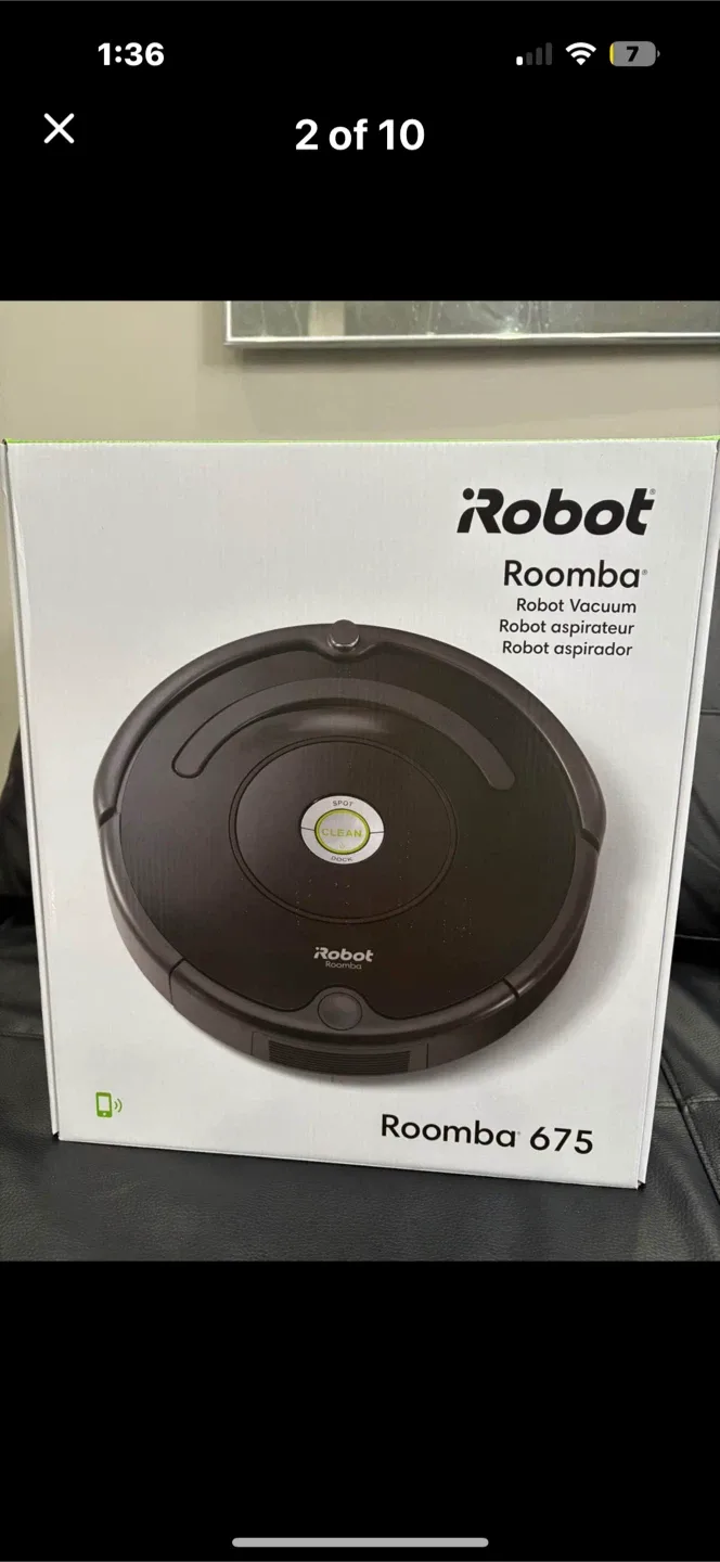 iRobot Roomba 675 Robot Vacuum thumbnail