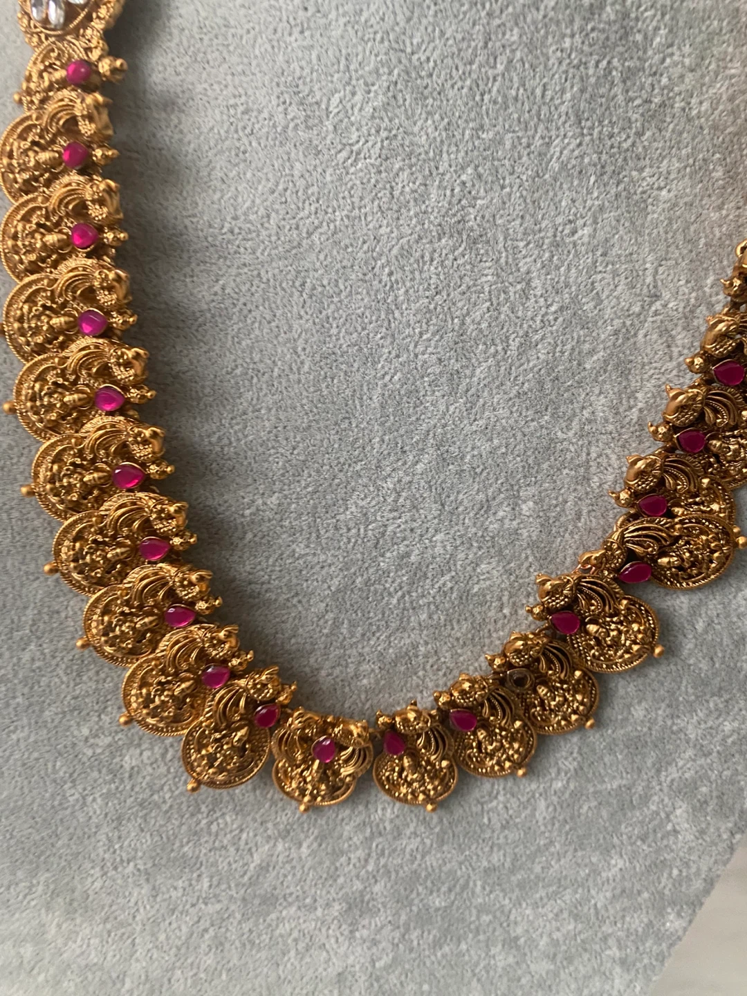 Gold Plated Necklace and Earring Set - photo 2