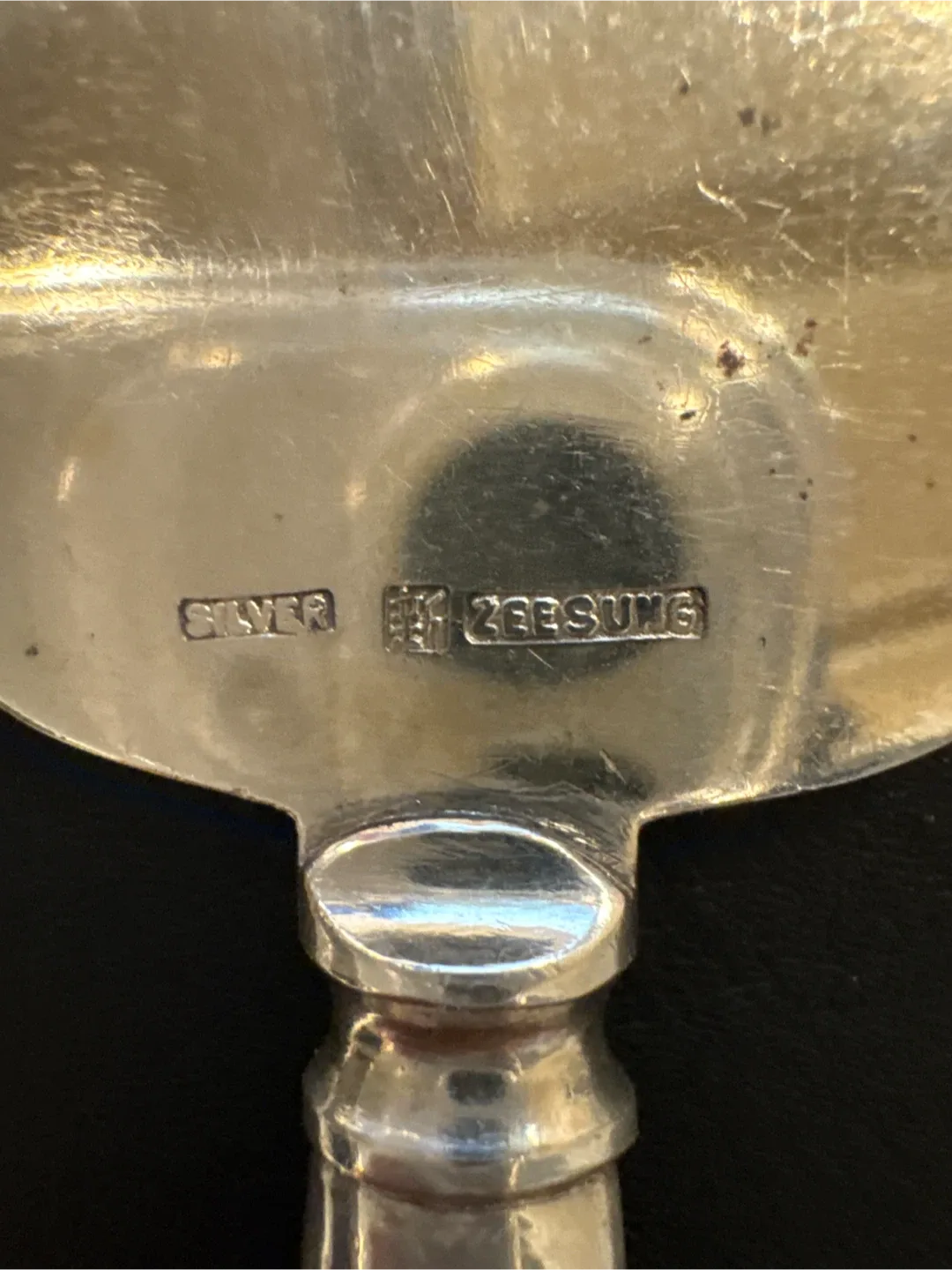 Rare Zee Sung 90% Silver Cake Knife image indicator(3)