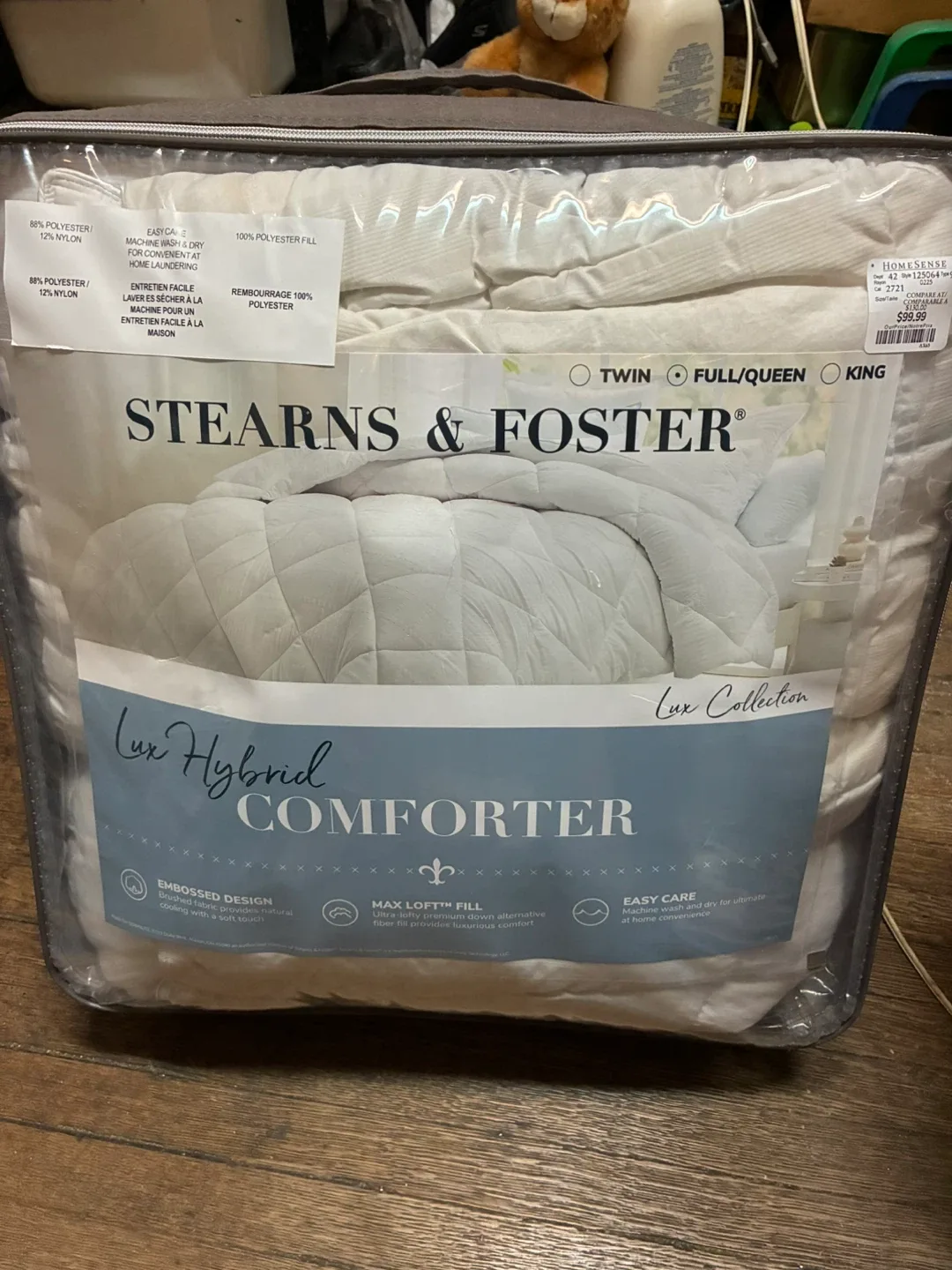 🥕 Stearns & Foster Lux Hybrid Full/Queen Comforter thumbnail