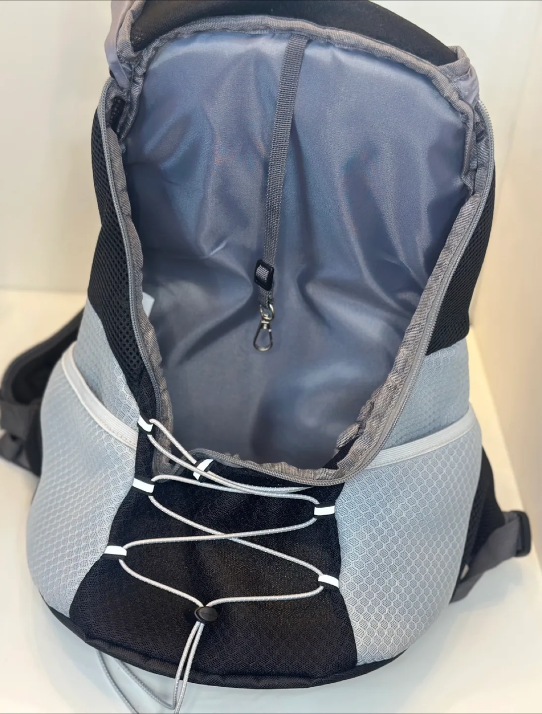 Pawaboo Pet Carrier Backpack - Black & Grey image indicator(3)