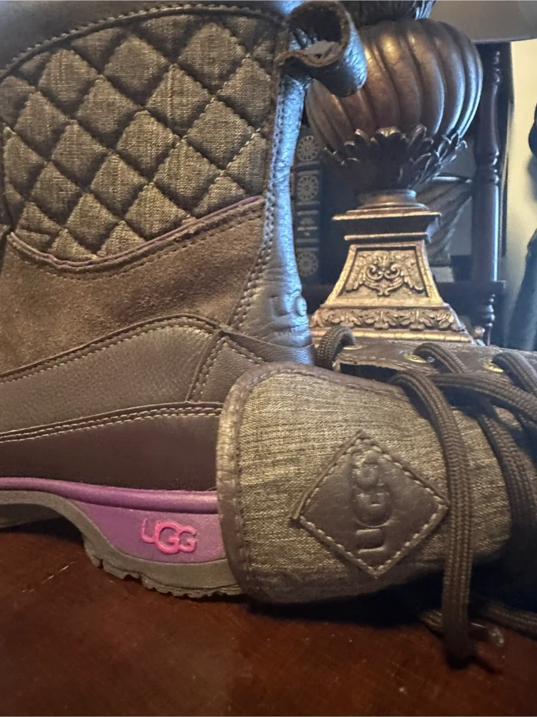 UGG Leather Waterproof NEW Women Size 8 image indicator(2)