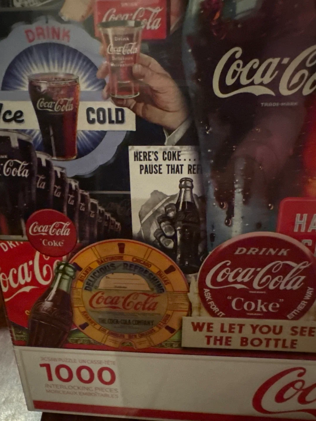 Springbok Coca-Cola 1000 Piece Jigsaw Puzzle image indicator(2)