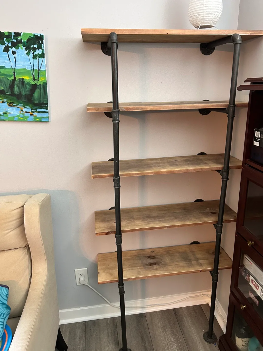 Industrial Style Pipe Shelf thumbnail
