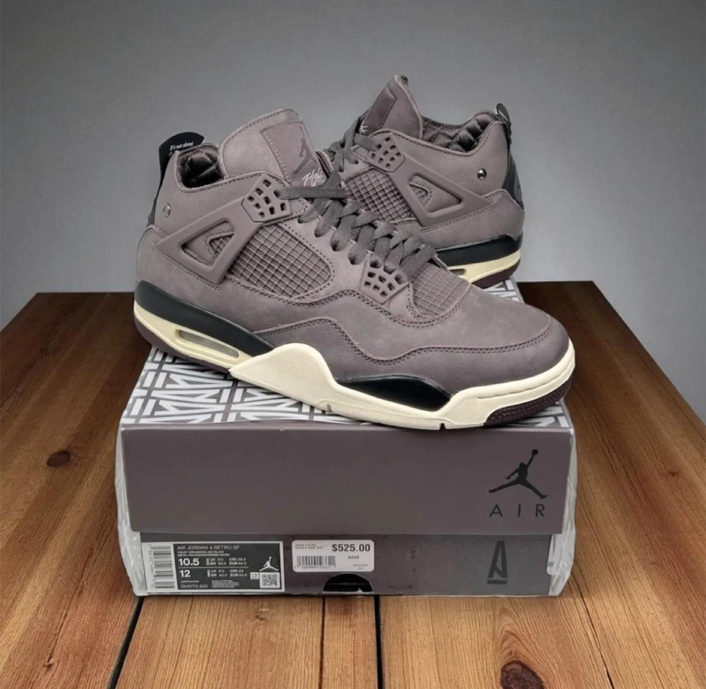 Jordan 4 Retro x A Ma Maniere Mid Violet Ore OG thumbnail