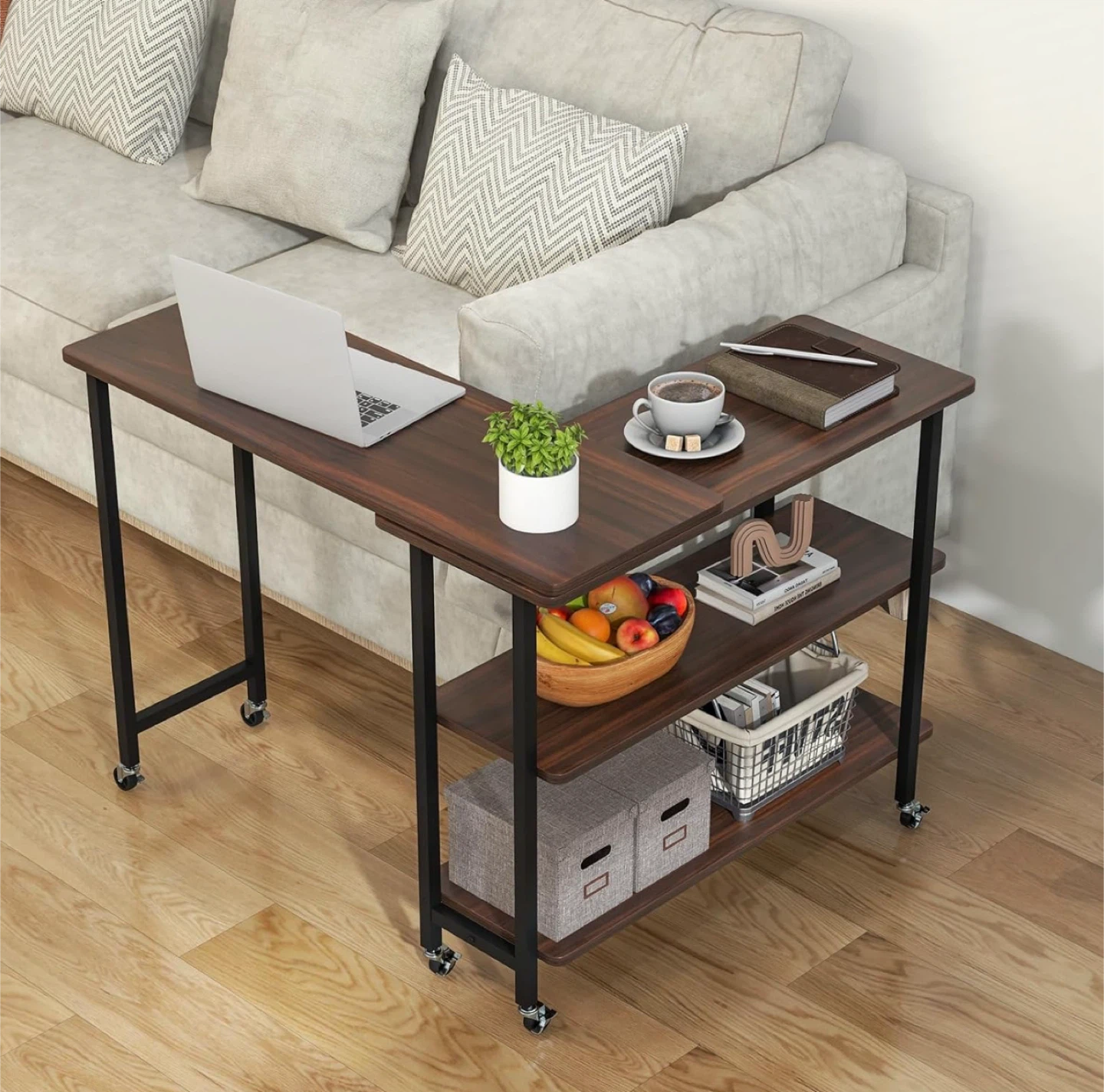 Rotating End Table