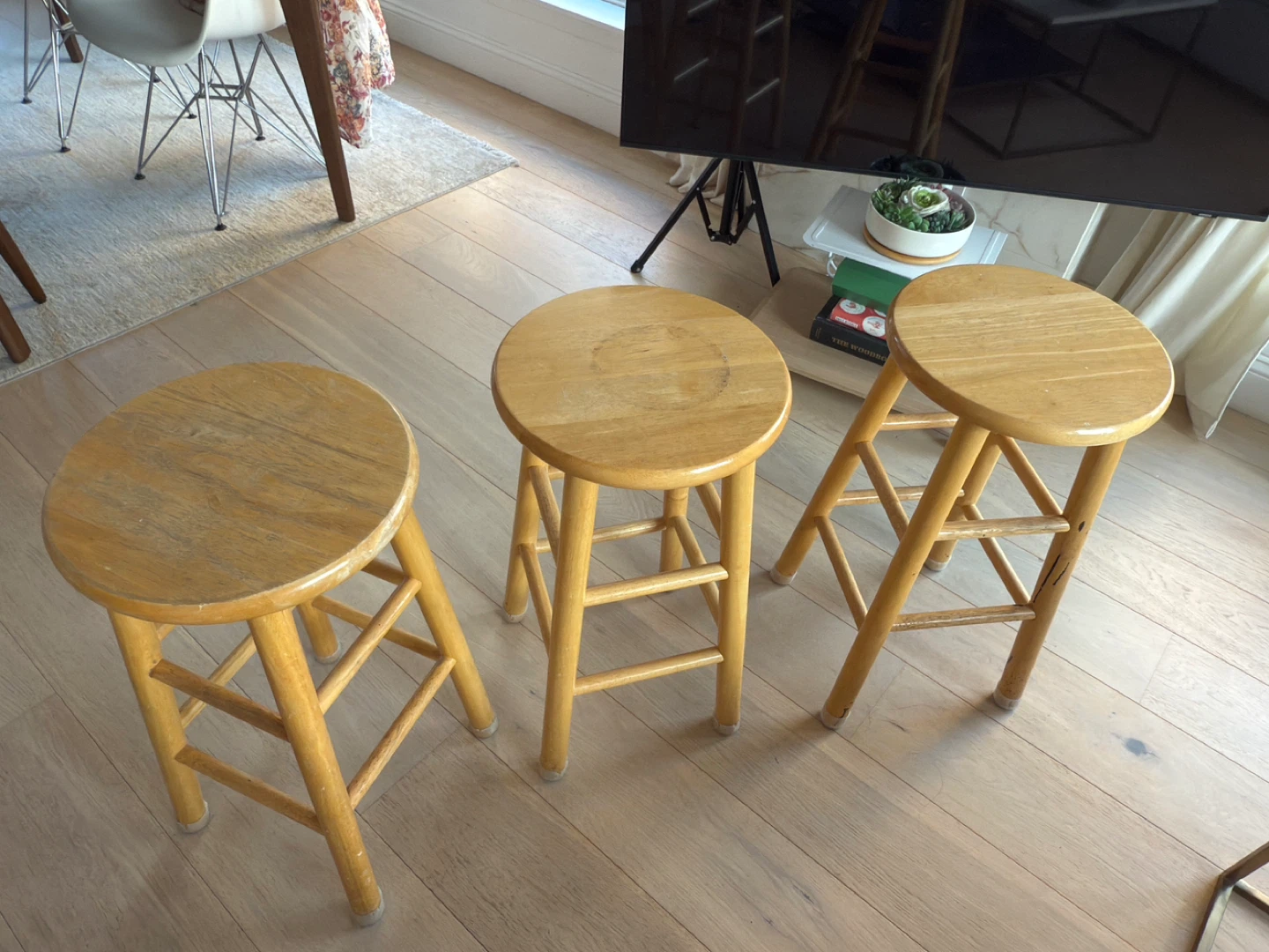 Wooden Bar Stool