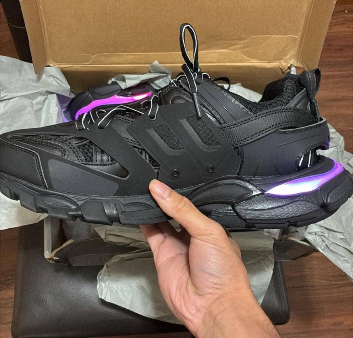 Balenciaga Track LED Sneakers Men’s image indicator(2)