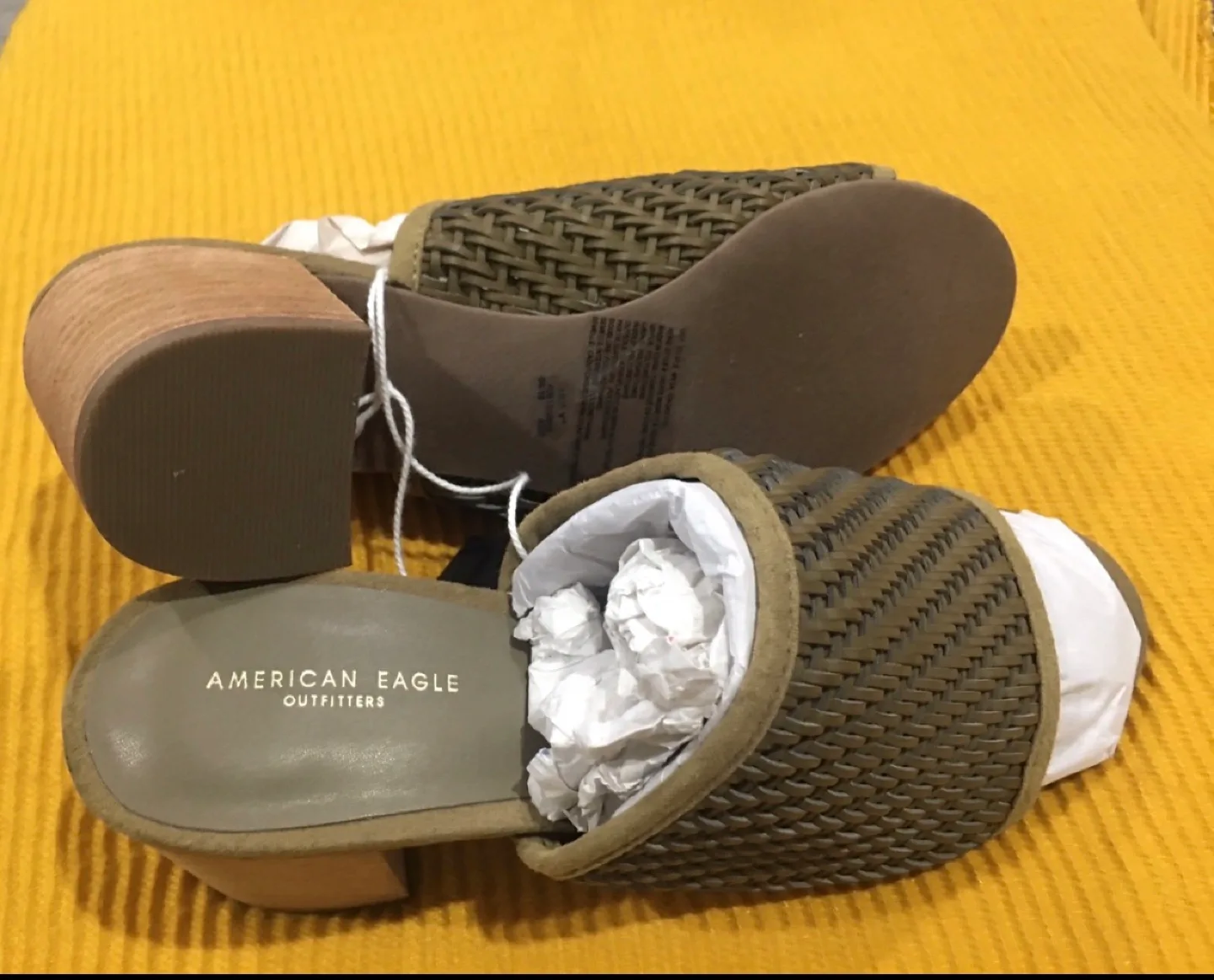 American Eagle Woven Mules thumbnail