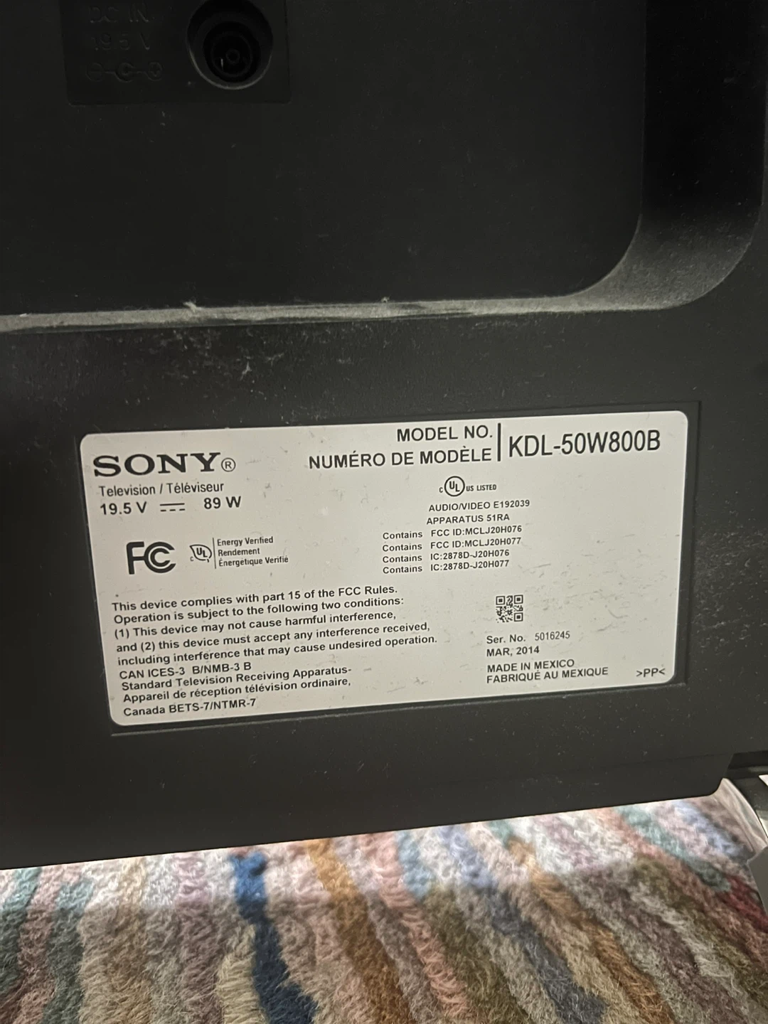 Sony Bravia KDL-50W800B 50" TV - photo 2