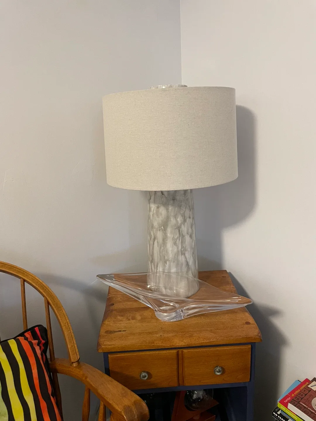 Table Lamp with Textured Base thumbnail