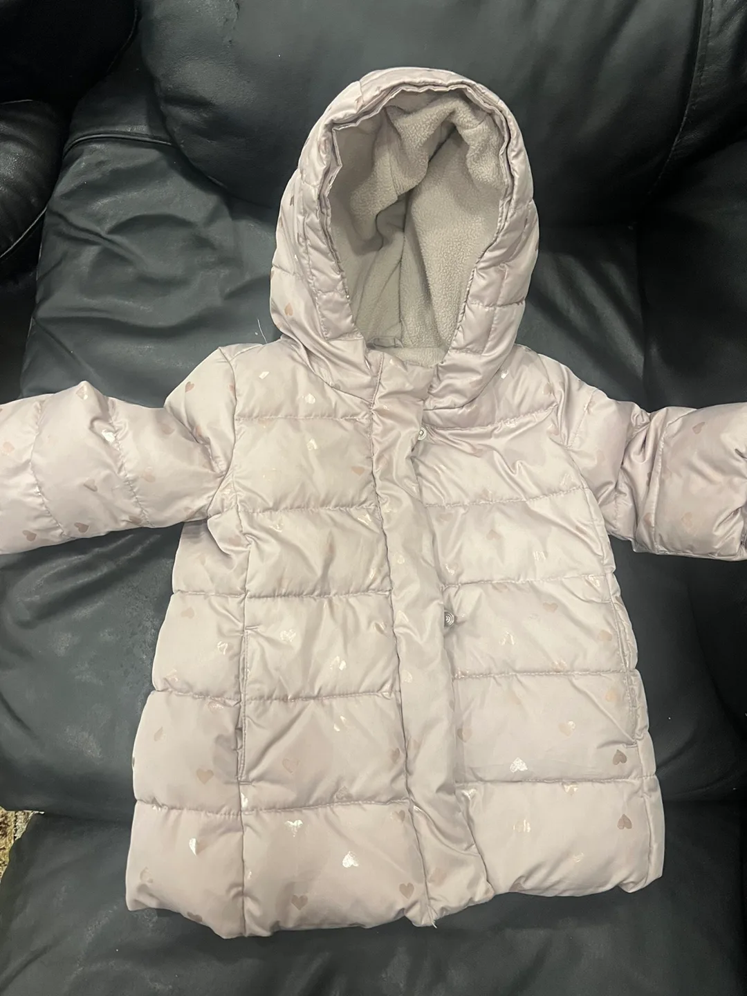 GAP Baby ColdControl Ultra Max Puffer Jacket - 12-18 Months image indicator(3)