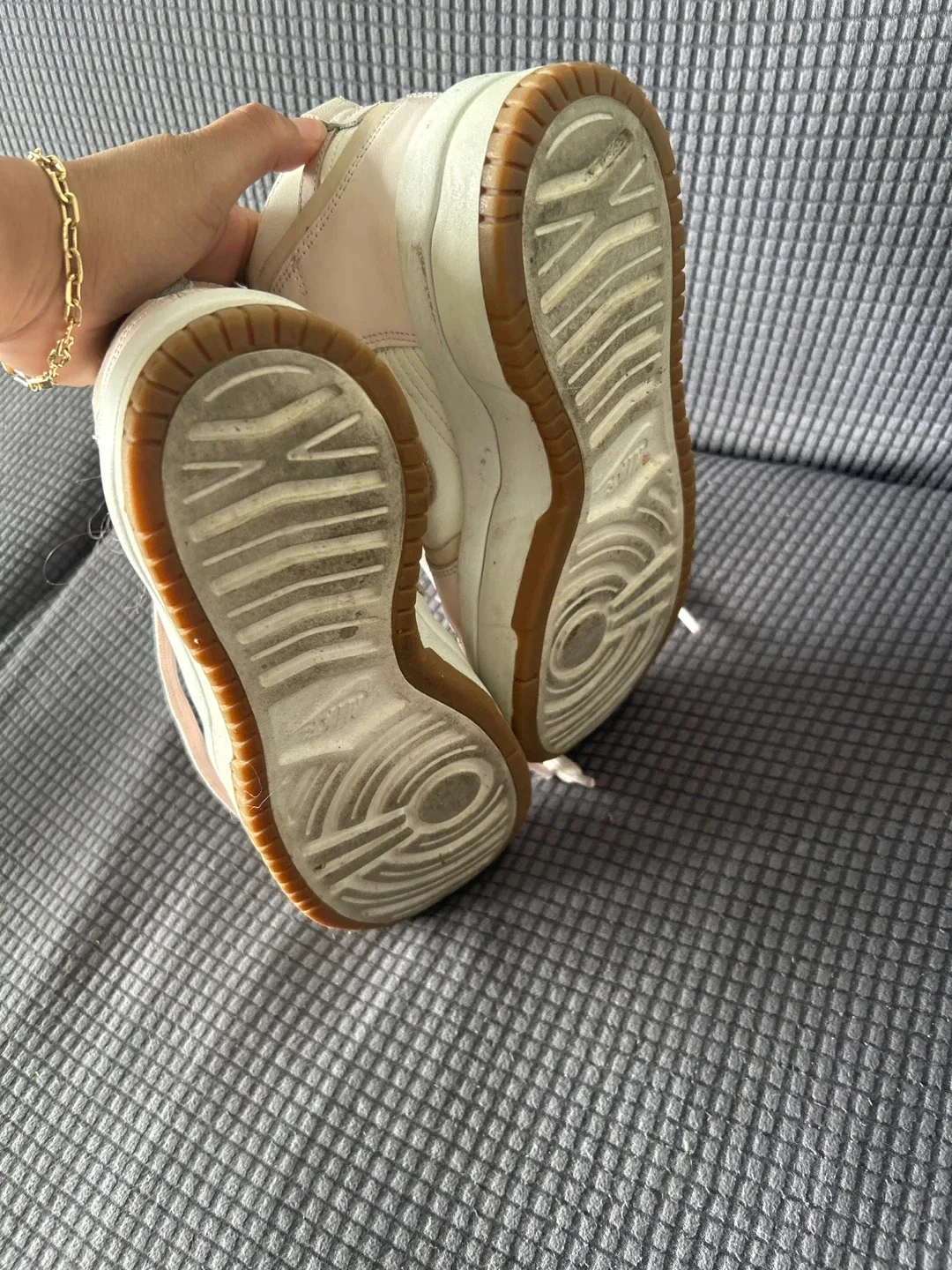 Nike Dunk High Pink Oxford Women's Size 6.5 image indicator(2)