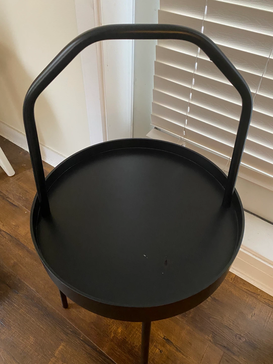 IKEA BURVIK Black Side Table - photo 3