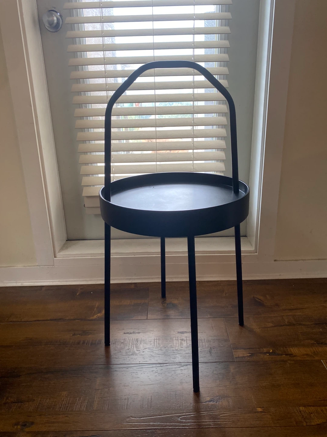 IKEA BURVIK Black Side Table - photo 2