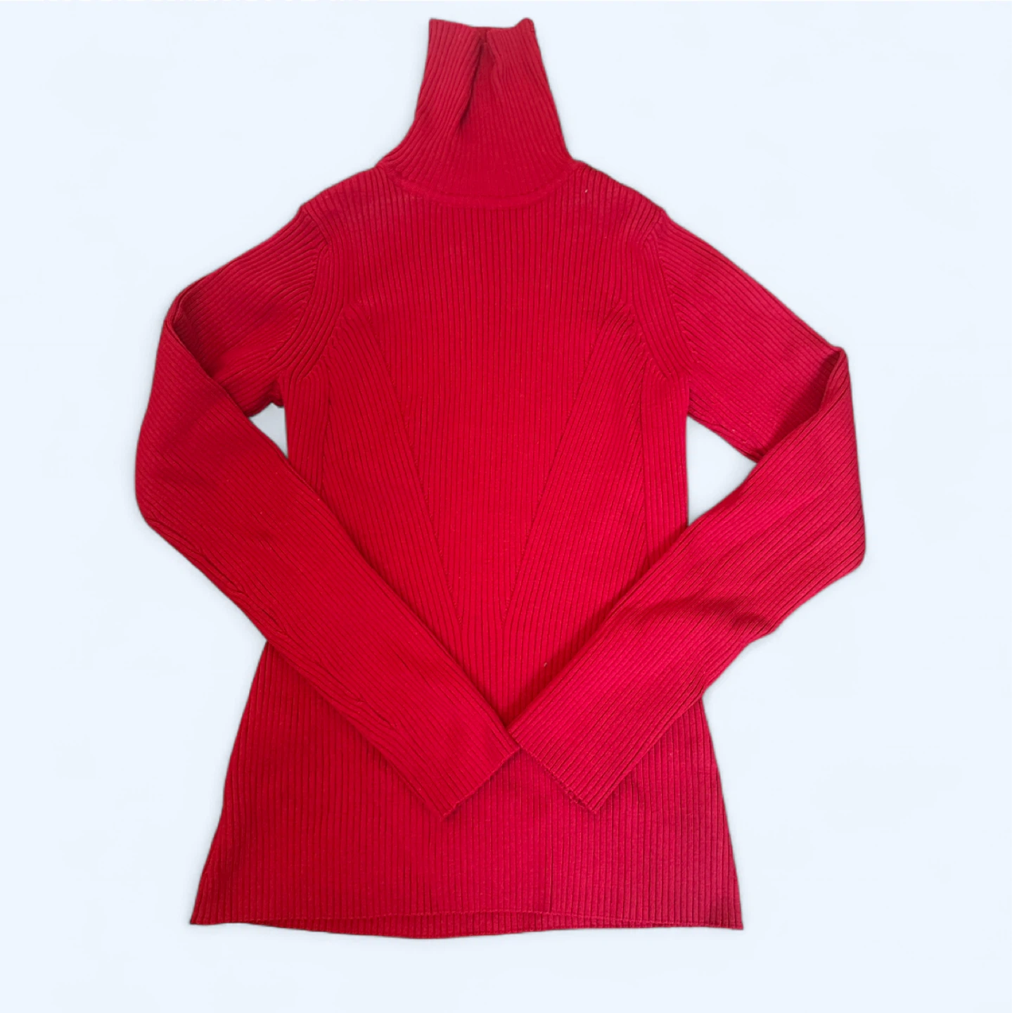 Iris Setlakwe Red Turtleneck - Size P/S - photo 2