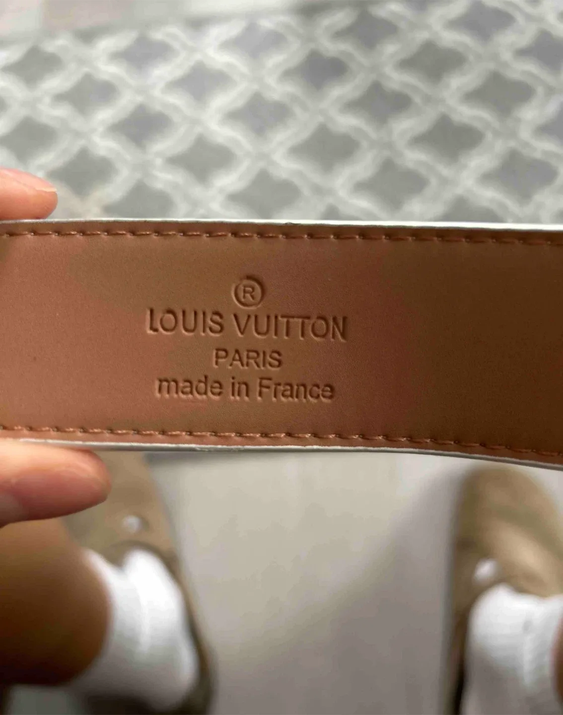 Louis Vuitton Black Monogram Belt Size 115/46 image indicator(5)