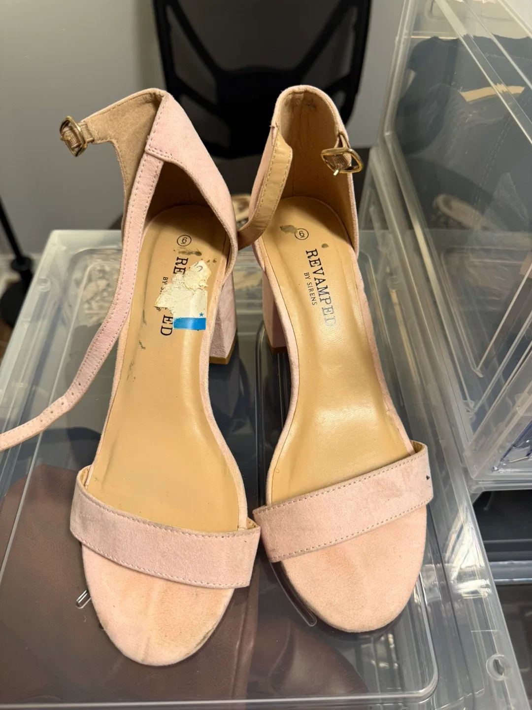 Revamped Pink Heels - Size 6 thumbnail