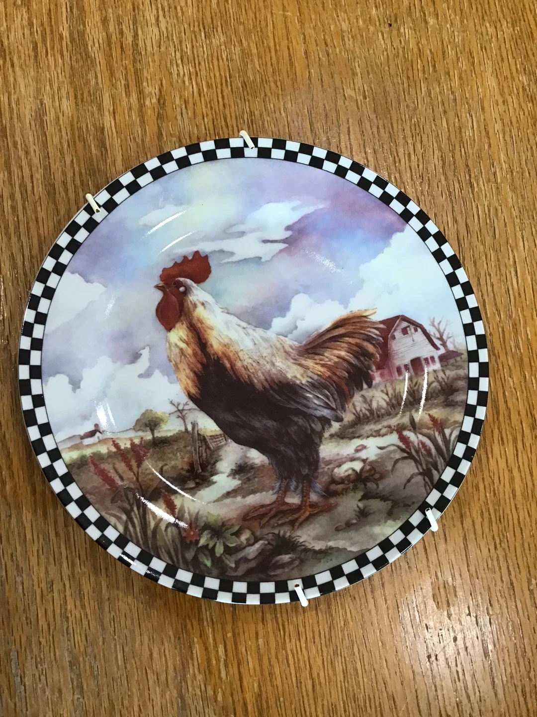 Decorative Rooster Plates - Set of 2 image indicator(3)