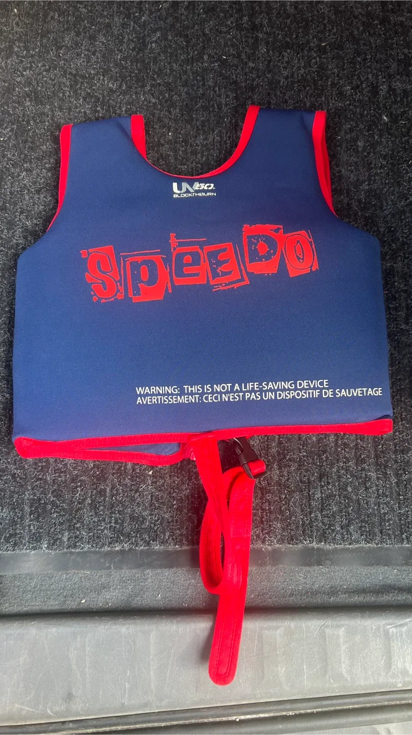 Speedo UV50 Swim Vest, Size 4-6 yrs thumbnail