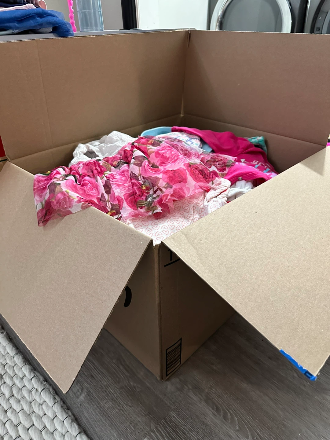Box of Kids Clothes: From newborn to 3/4T