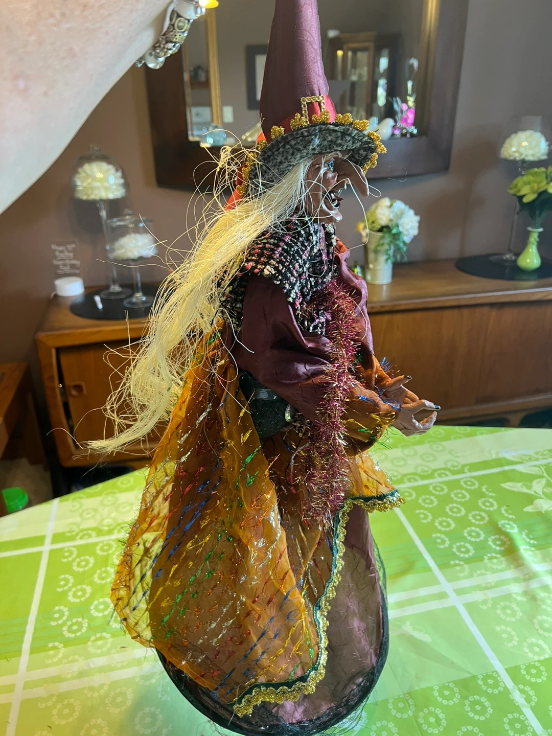 Hanging Halloween Witch Decoration - photo 3