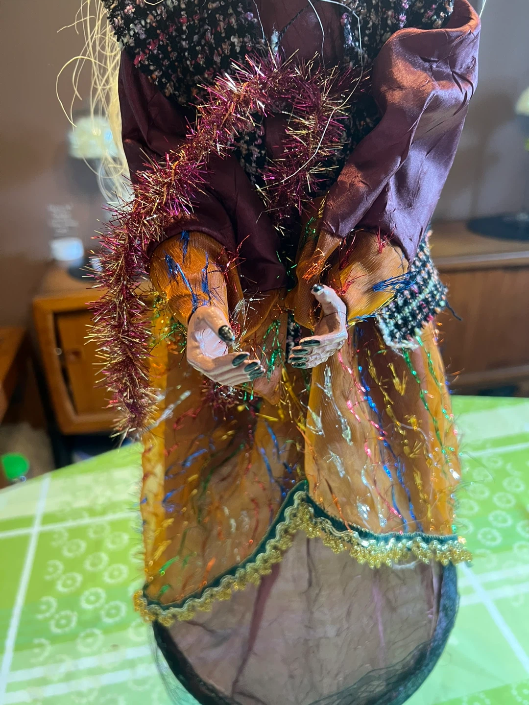 Hanging Halloween Witch Decoration - photo 4