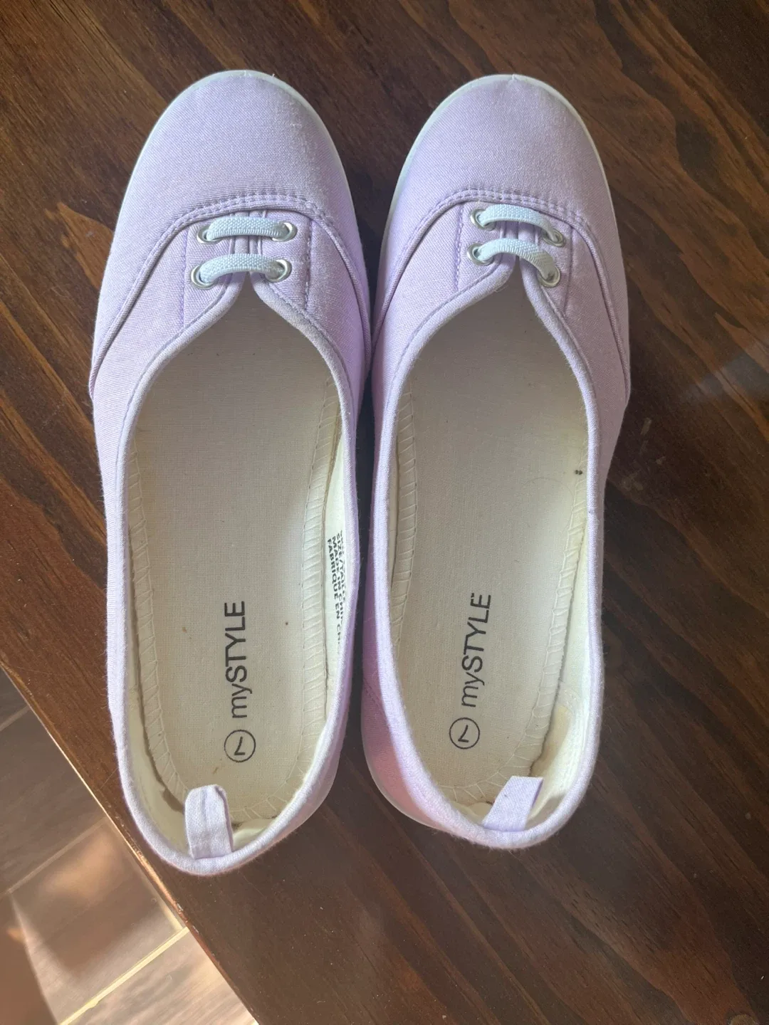 mySTYLE Lilac Shoes - Size 7 thumbnail
