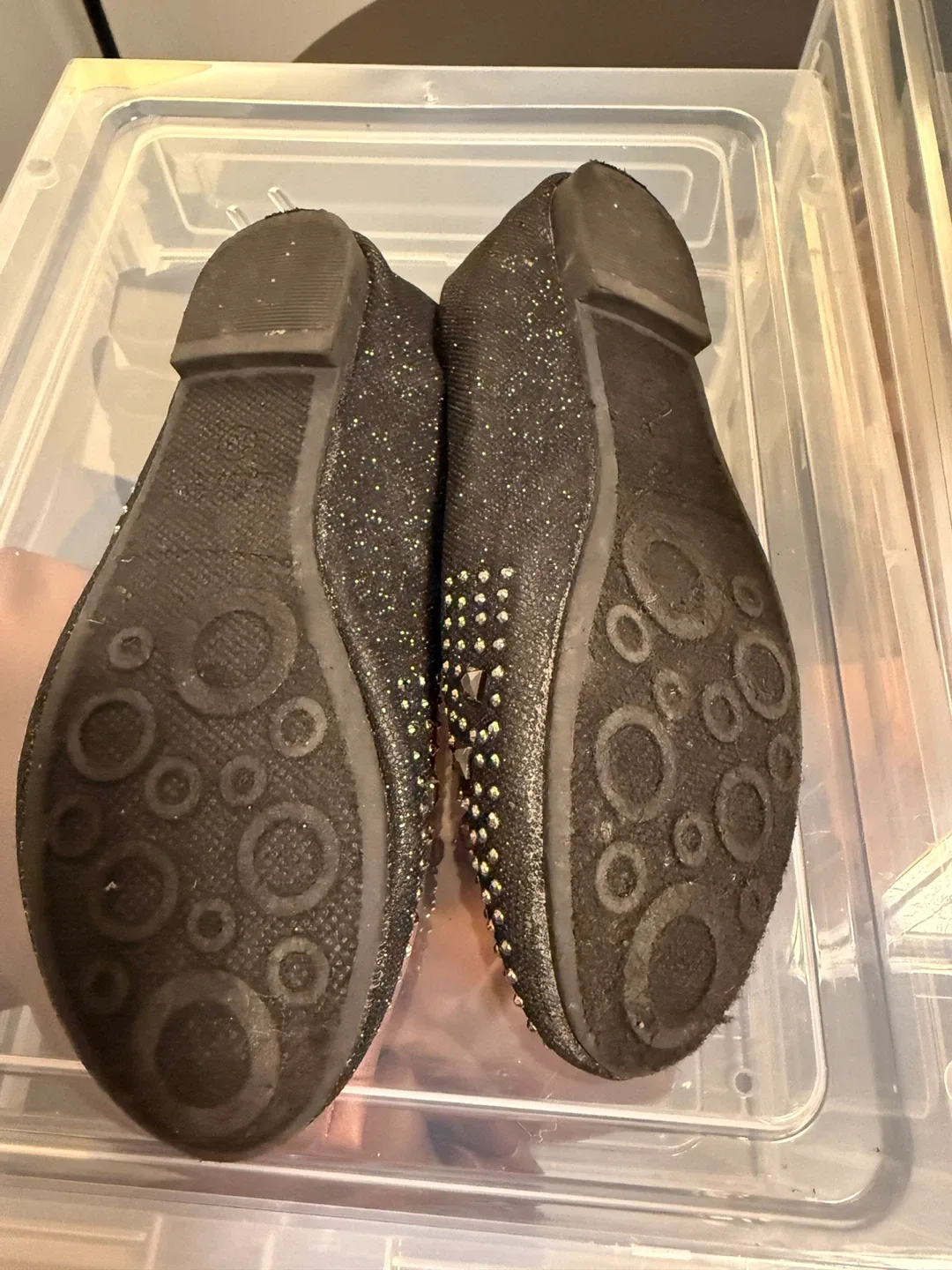 Rooz Black Studded Ballet Flats image indicator(3)