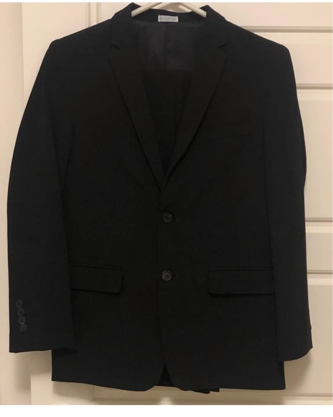 Youth Calvin Klein Black Suit - Size 18/16 thumbnail