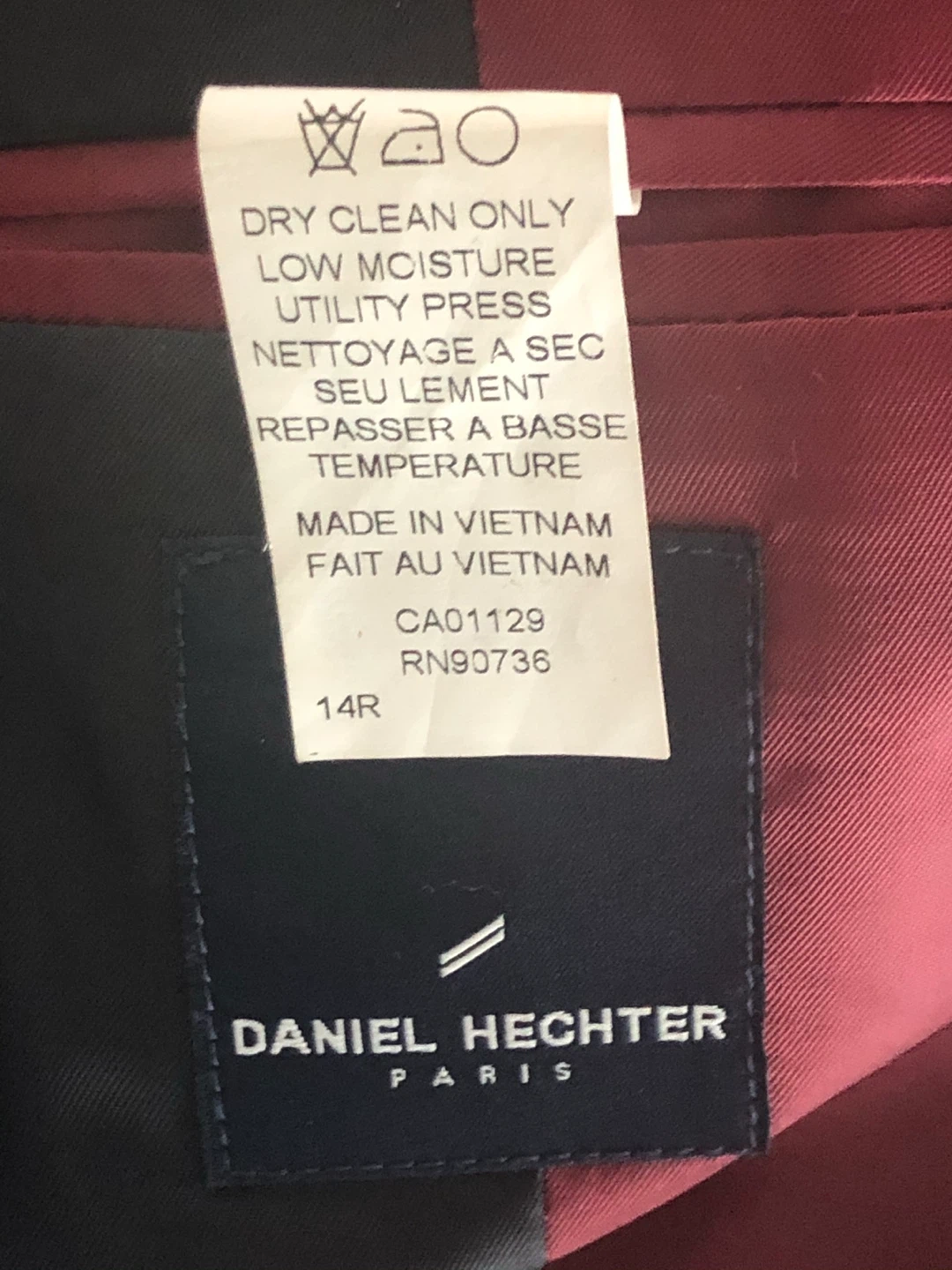 Daniel Hechter Paris Blazer - Size 14R - photo 5