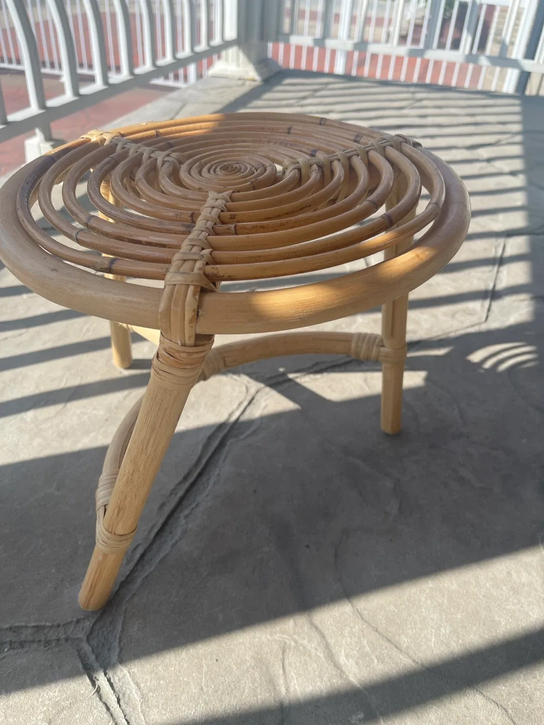 Rattan Woven Stool image indicator(2)