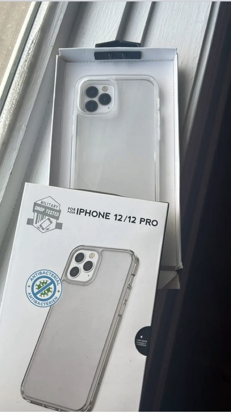 TUFF8 iPhone 12/12 Pro Clear Case - New image indicator(2)