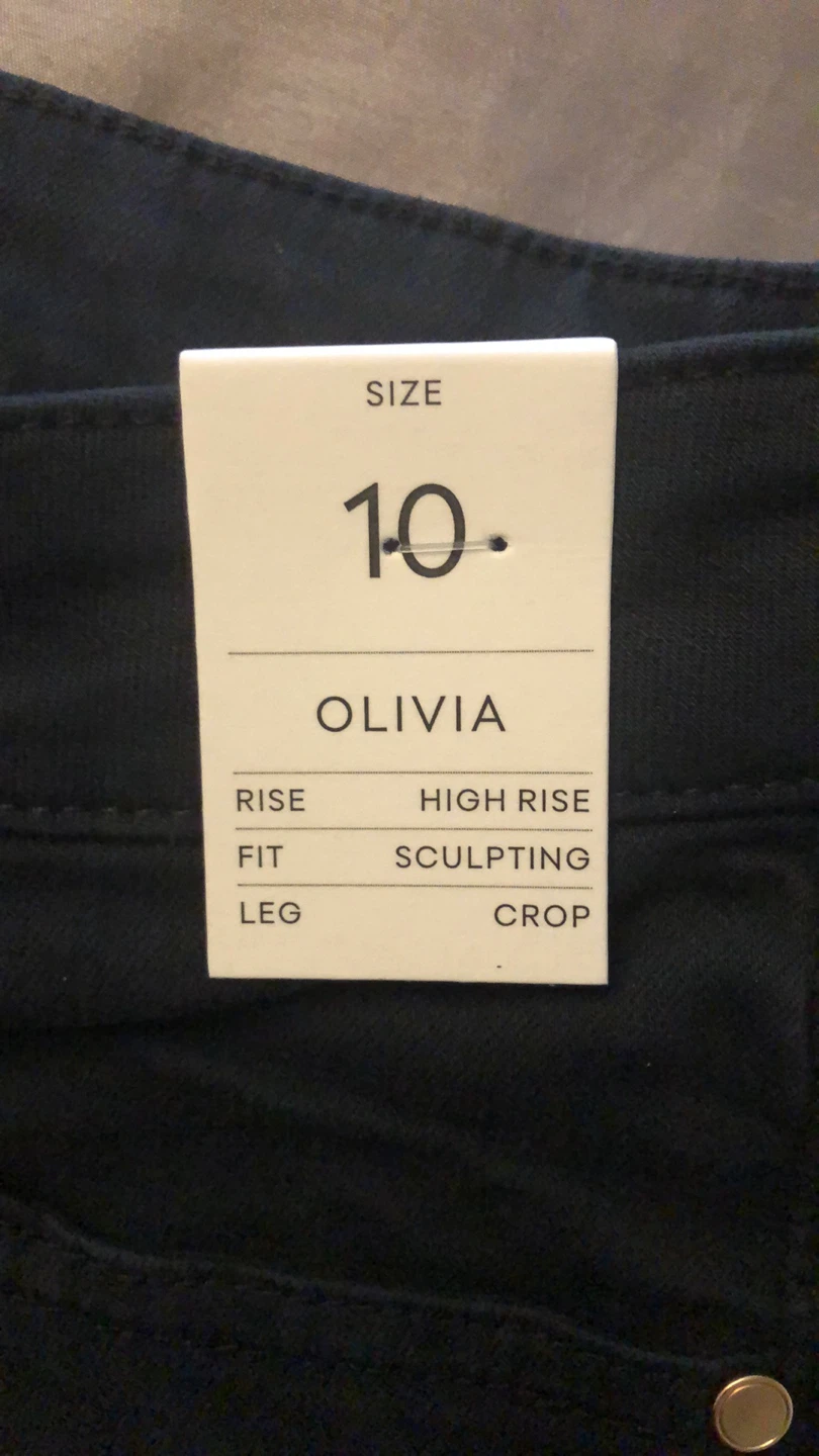 Bran New Ever New Olivia Sculpting Crop Jeans - Size 6 - photo 4