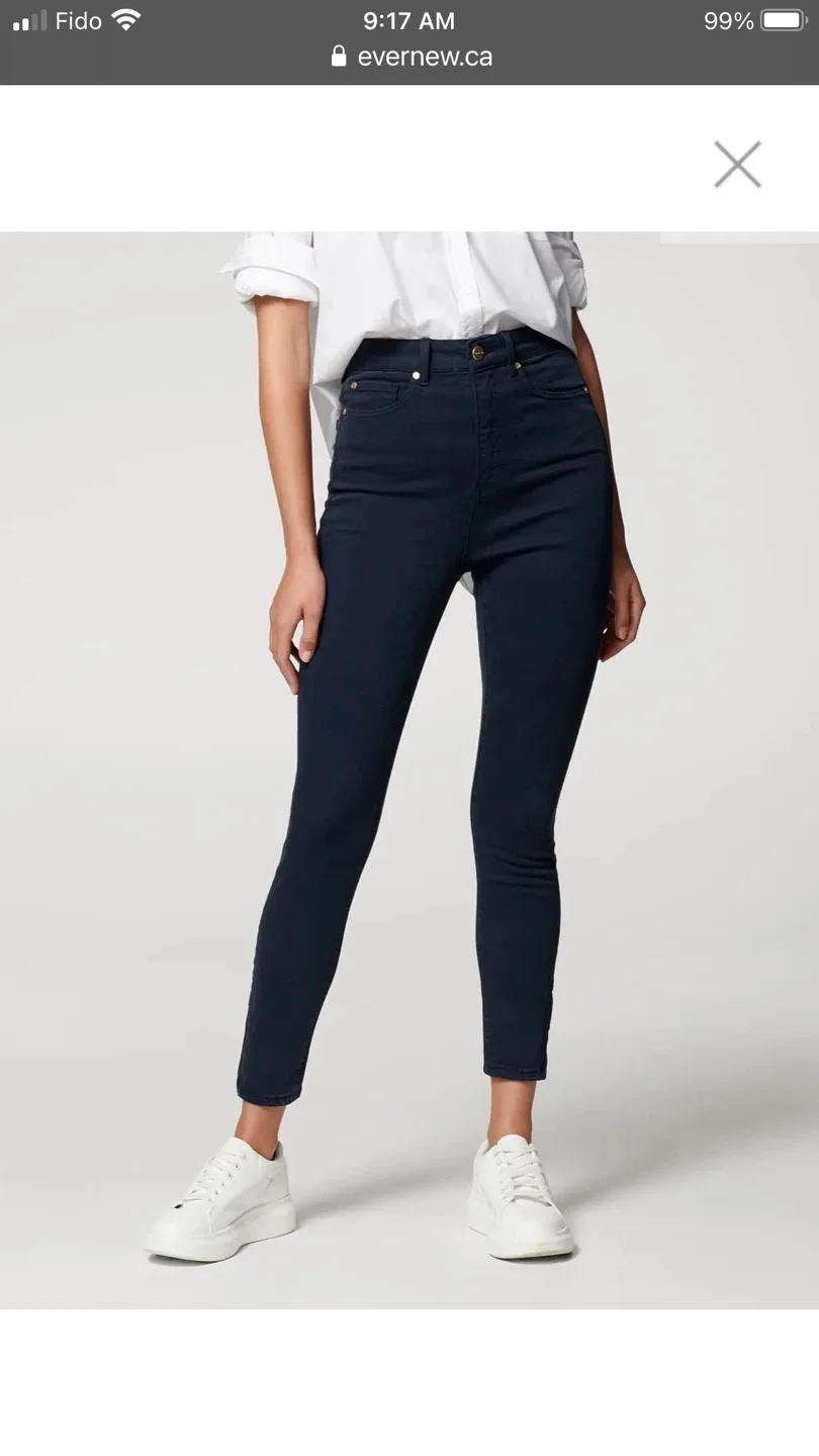 Ever New Olivia Sculpting Crop Jeans - Size 6 thumbnail