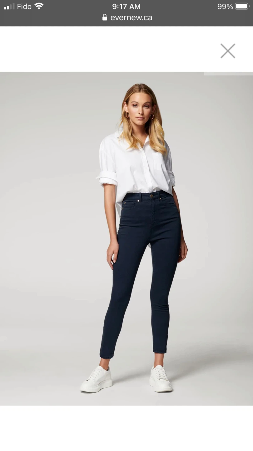 Bran New Ever New Olivia Sculpting Crop Jeans - Size 6 - photo 3