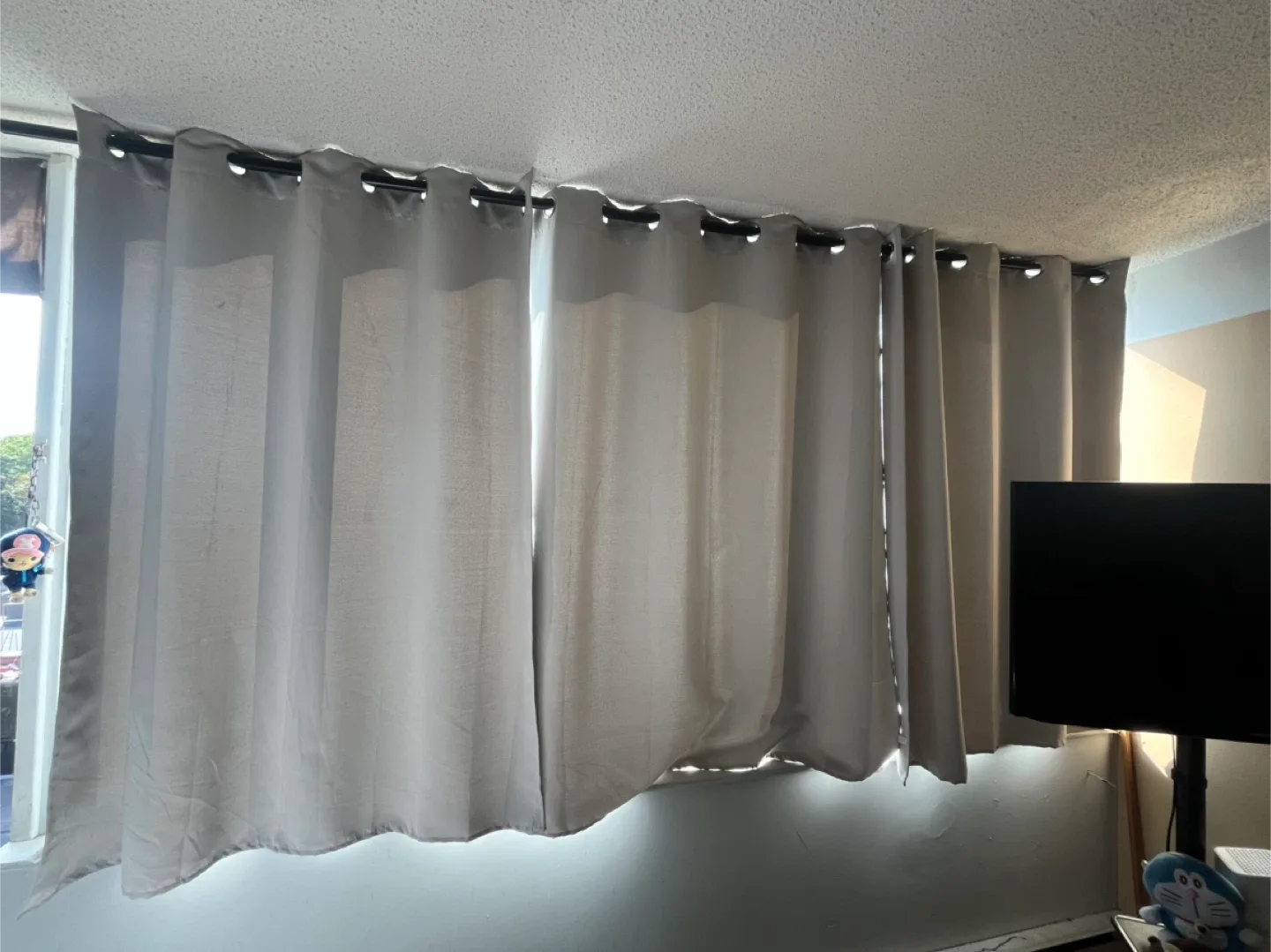 Curtains - Beige Colour