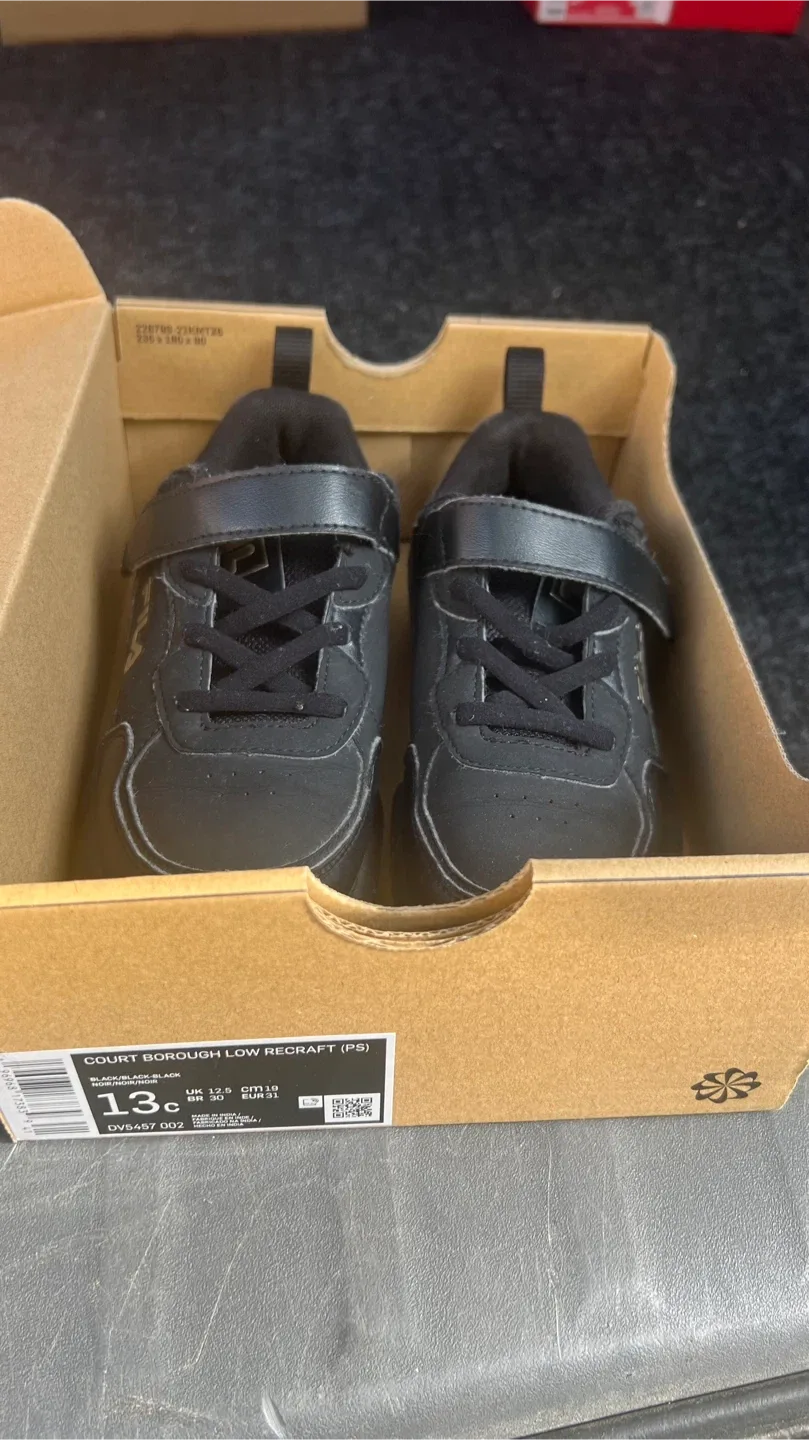 Nike Court Borough Low Recraft (PS) Size 13C image indicator(2)