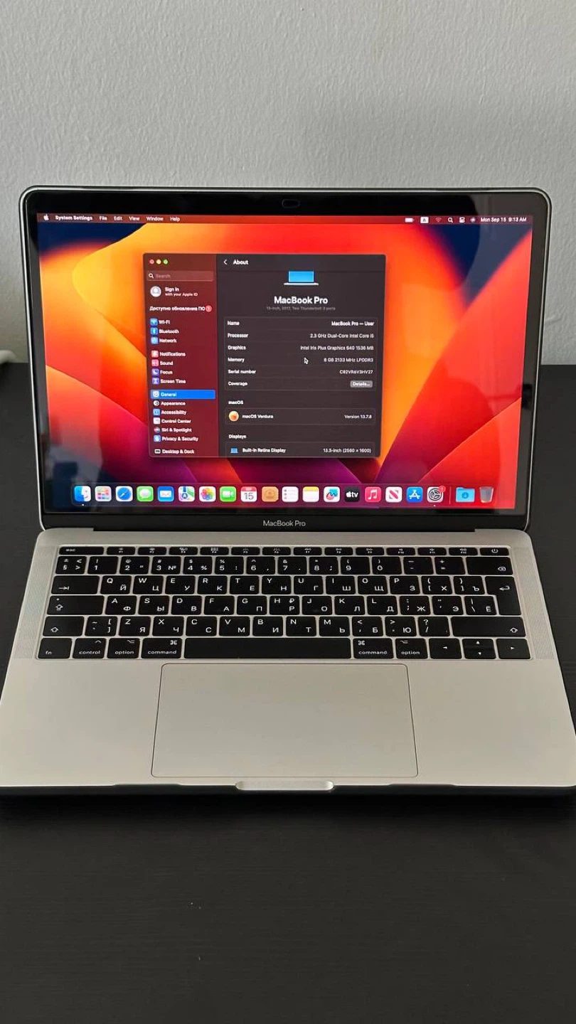 MacBook Pro 13" (Model A1708, 2017) - photo 3