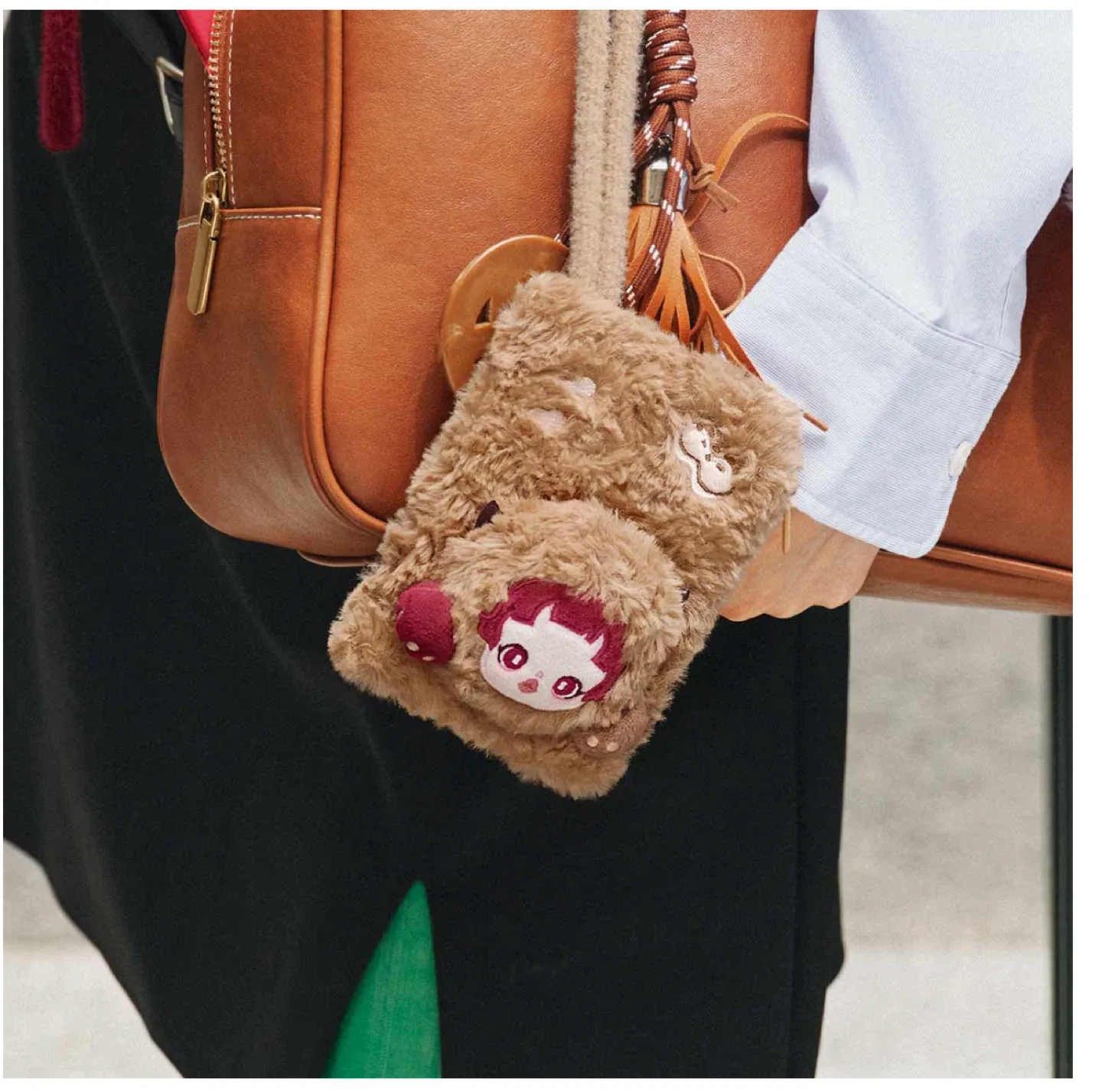 SKYLLPANDA You Found Me! Series plush mini bag. thumbnail